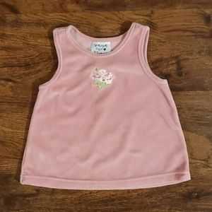 Velour Sleeveless Dress